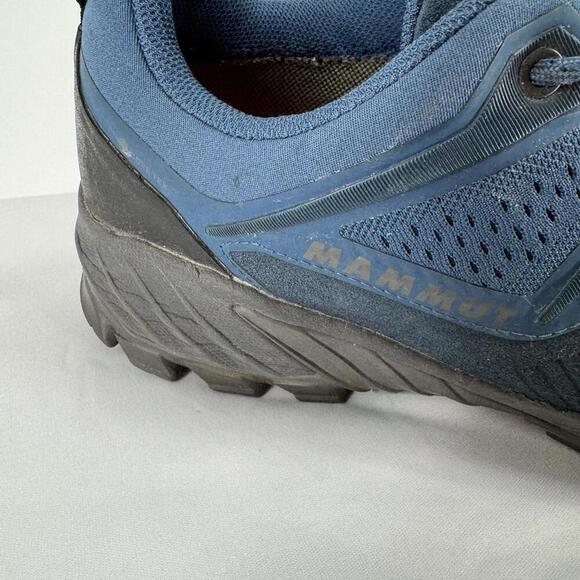 Mammut boots shoes mens 12 blue sapuen low gtx men outdoor hiking trail camping - Picture 8 of 9